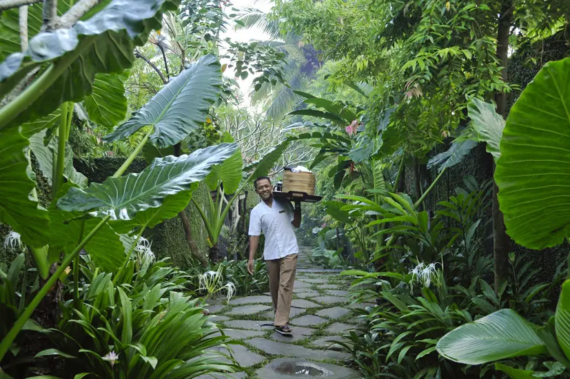 見事な熱帯の庭園 カユマニス ウブド 【の画像_1