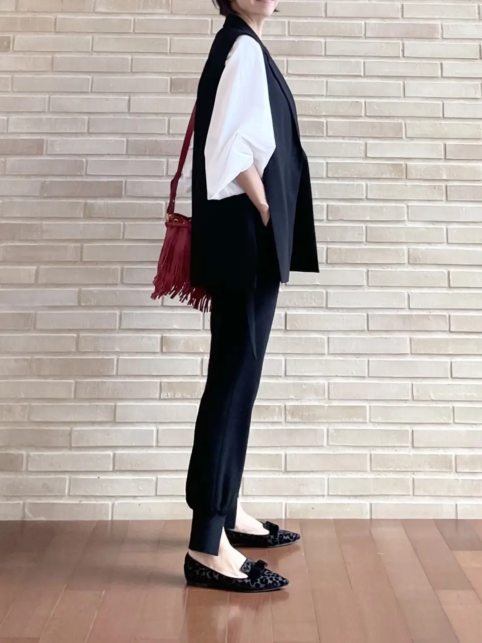 ZARAのショートジレ★3スタイルの画像_2