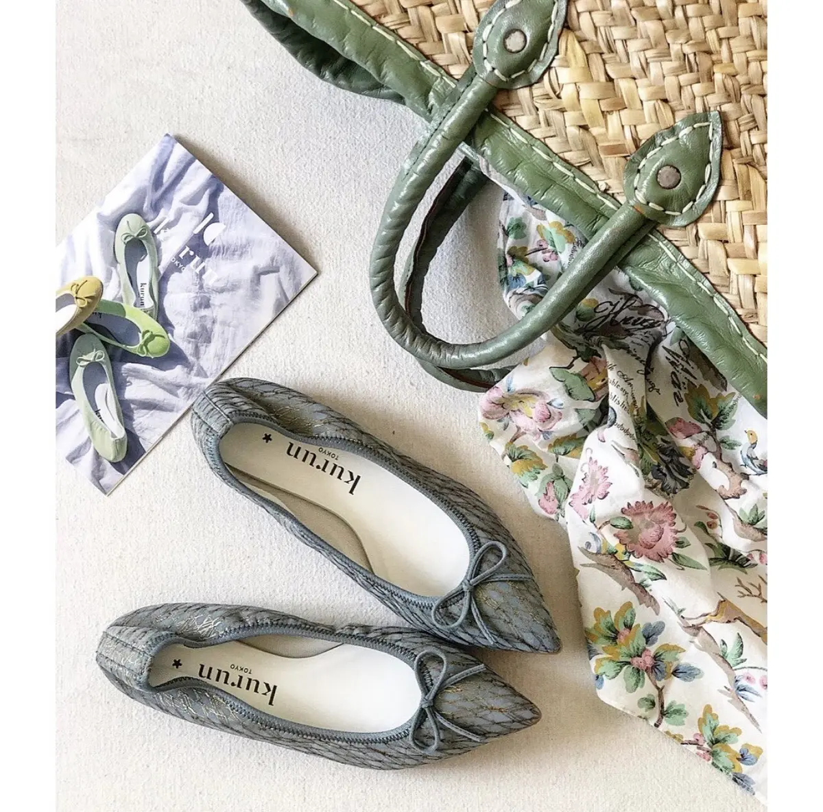 ゆらり花柄スカート❤︎着回し５パターンの画像_5