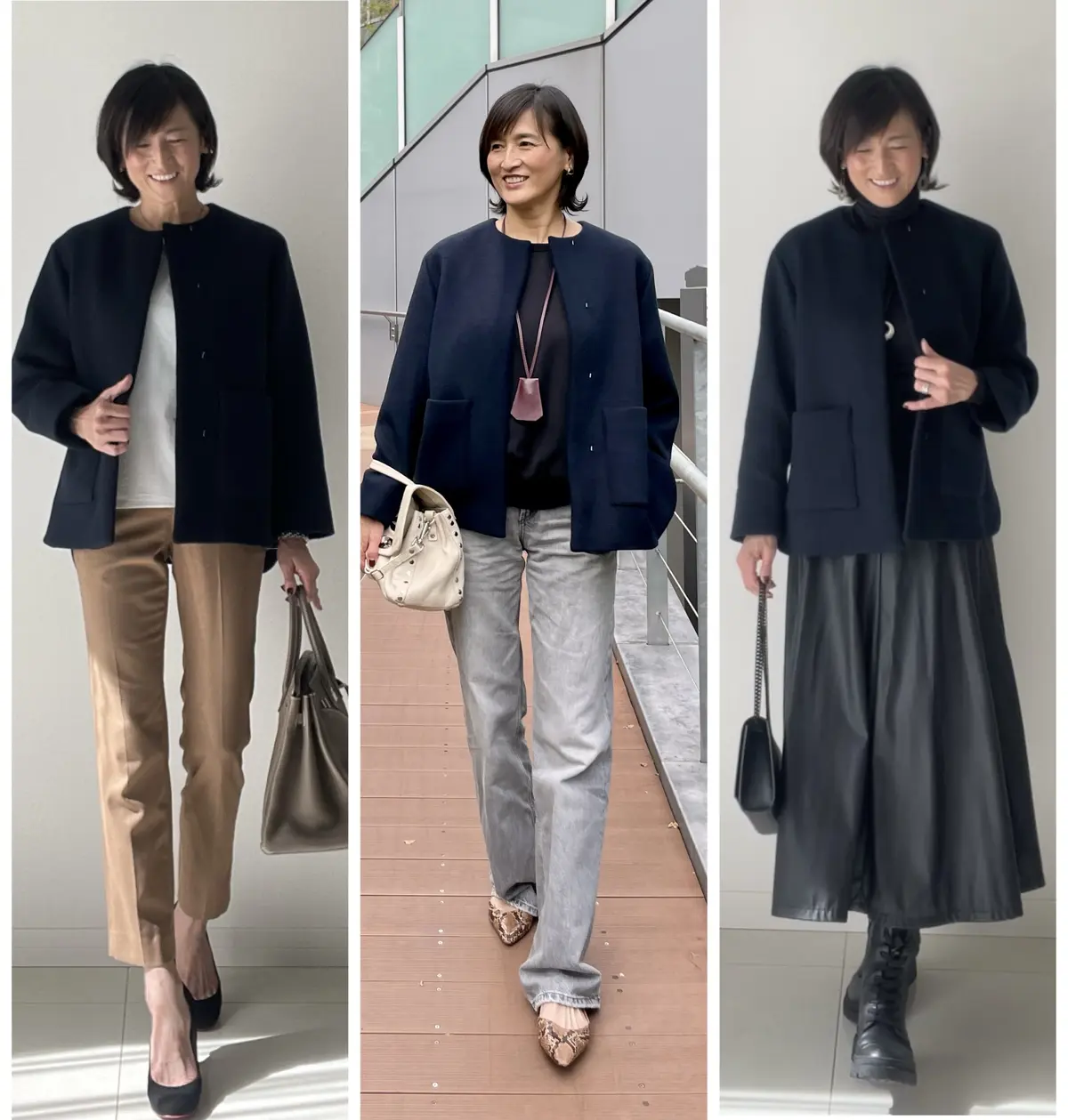 E by eclat ノーカラーショートの画像_8