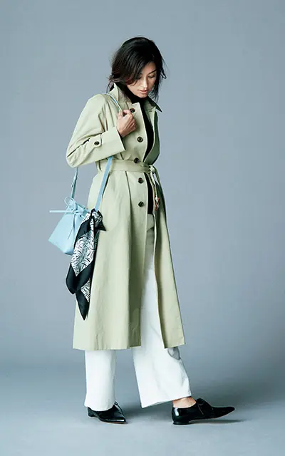 旬ブランドvs王道ブランドで「トレンチ」の画像_4