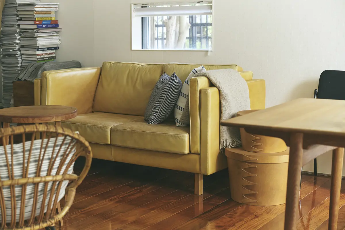 58㎡ スモールラグジュアリーな部屋　ソファ