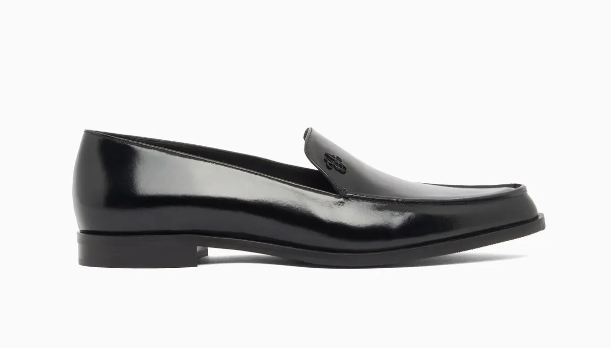 2026春 新作靴 ジョルジオ・アルマーニ ブラックローファー