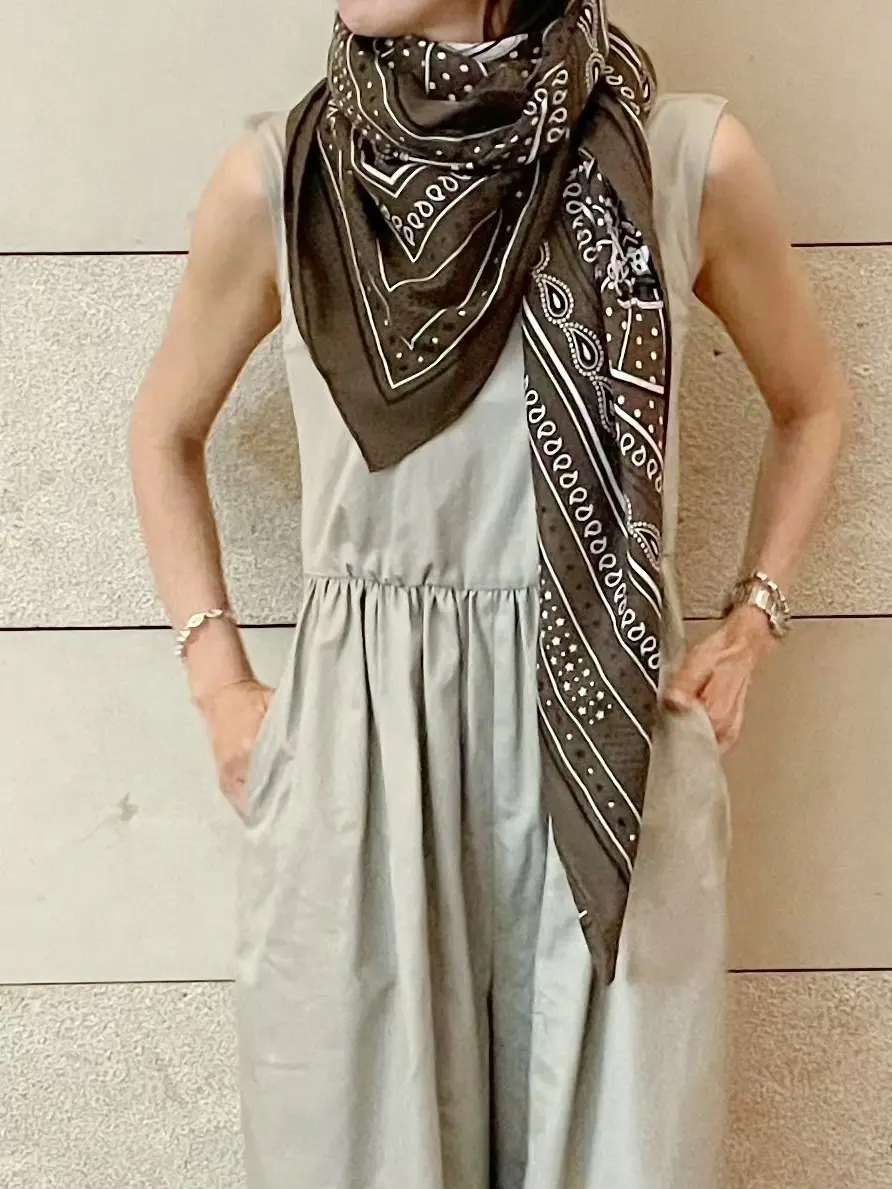 気持ちの上がるバンダナ柄ストールの画像_2