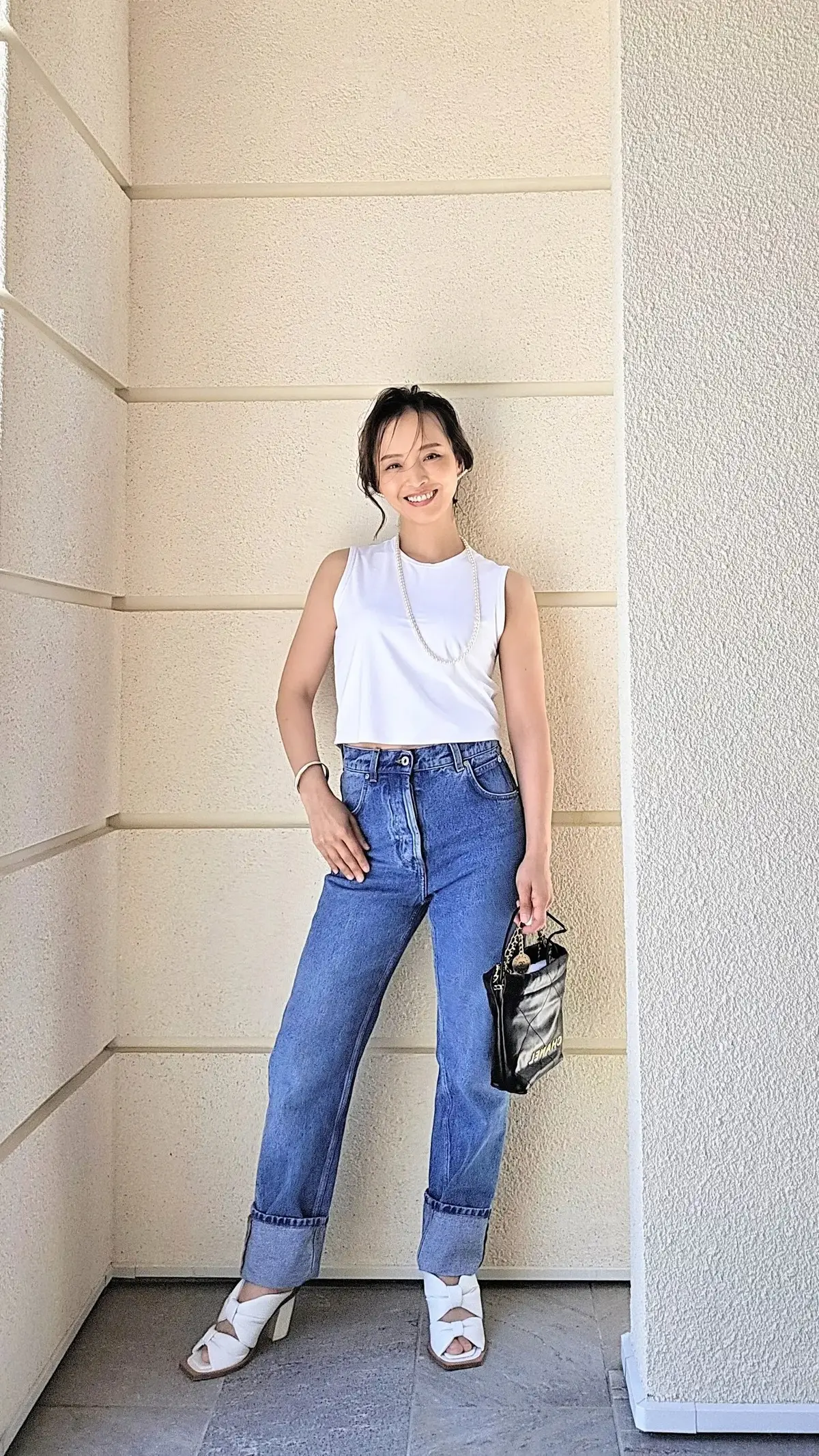 ユニクロ エアリズムタンクトップ愛用　エクラ華組 大岩三智子さん