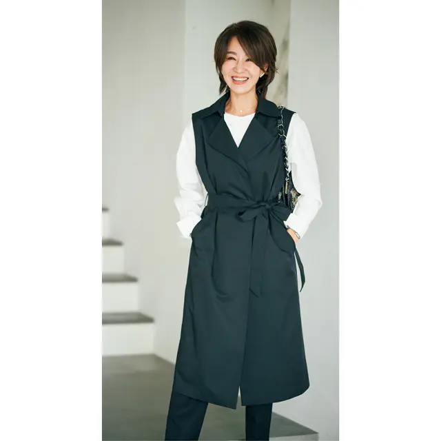 ハンサムな中にきれいめ要素の あるファッションが ハマりやすくなりました