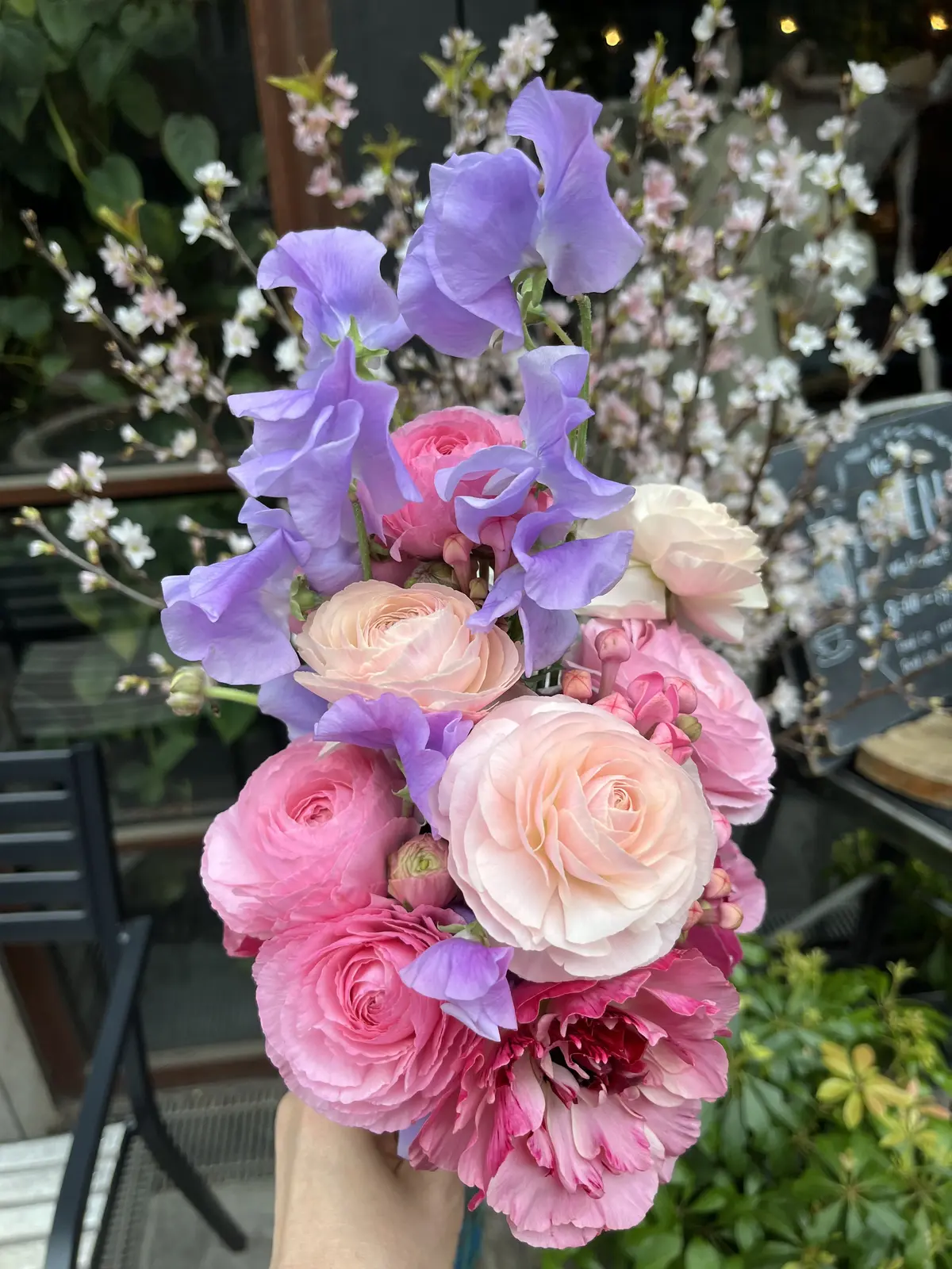 ラナンキュラスのブーケレッスン＆アフタヌの画像_12