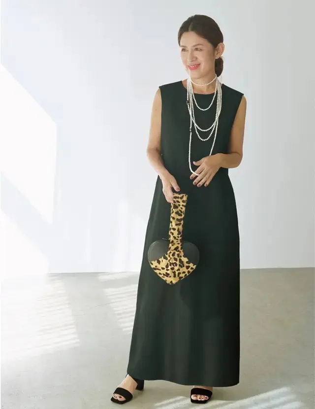 【スタイリスト・大草直子“洗練ドレスアップのコツ”】ボリュームアクセサリーで華やぎを