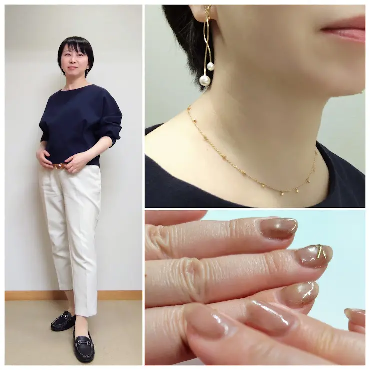 4月半ば。アラフィフ秘書お仕事毎日服の画像_2