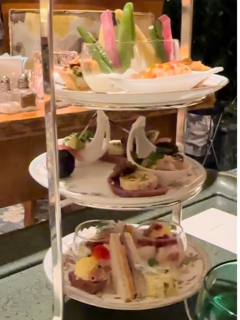 3段スタンド　セイボリー