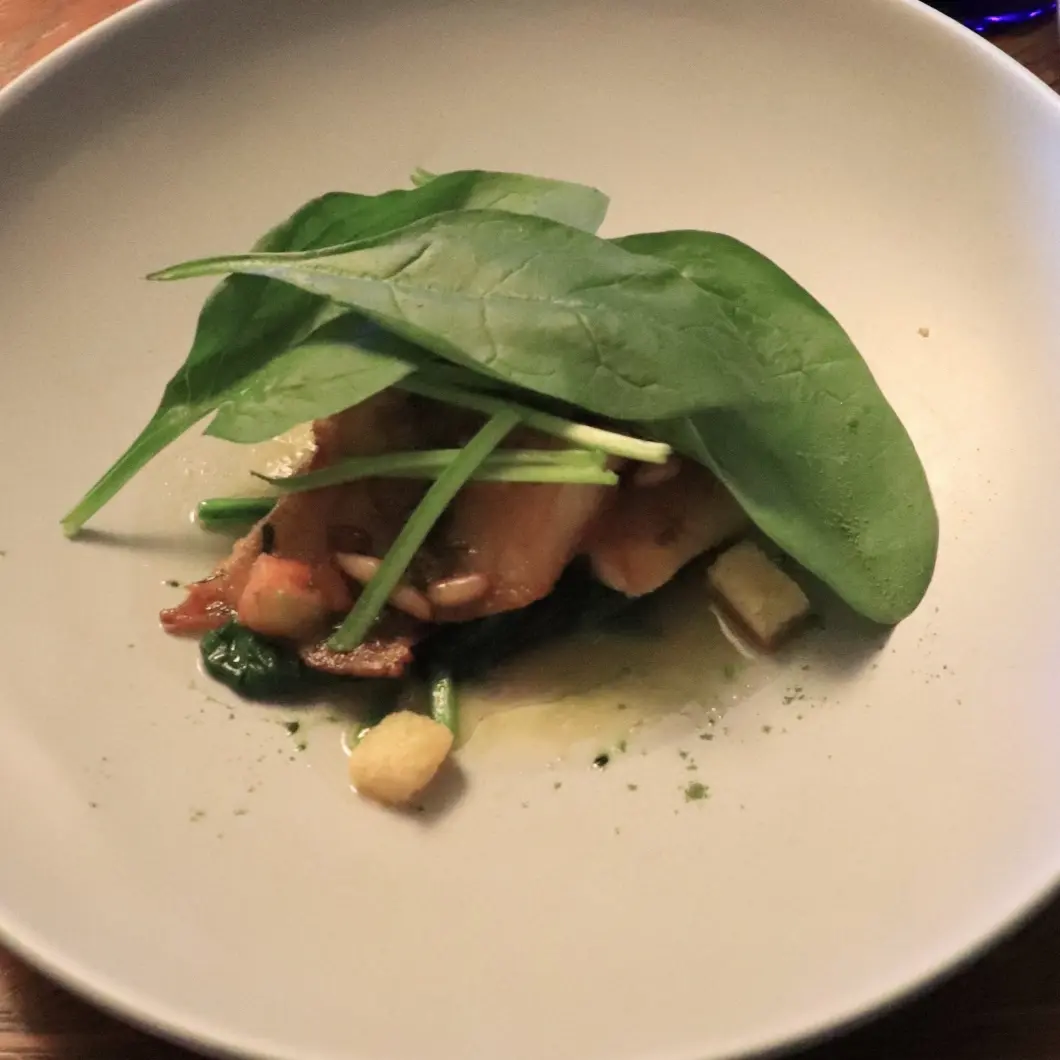 ラメゾンキオイ　[ MAIN ]カレイのムニエル　グリュノーブルソース