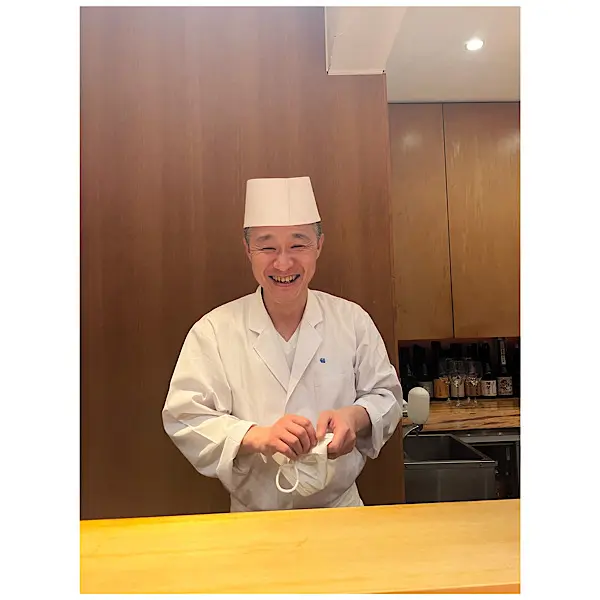 華やかブラウスで六本木 鮨名店への画像_9