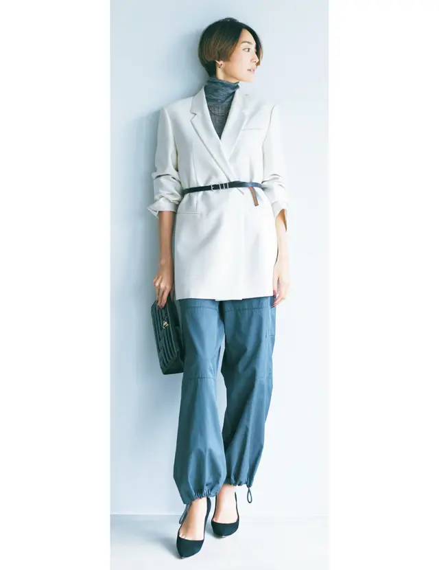 エブールのタートルニットのLIZA