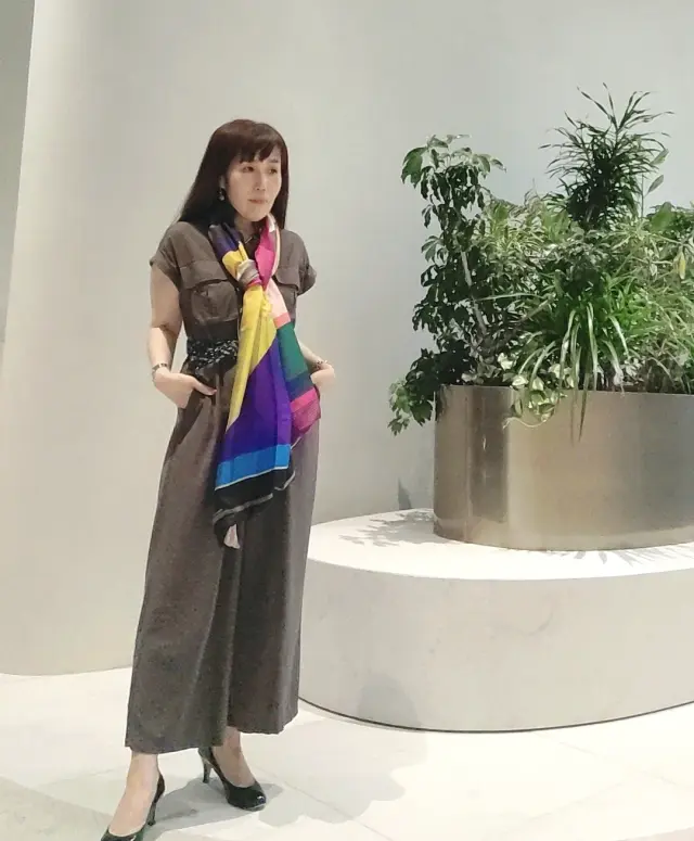 仕事帰りにストールスタイルで異業種交流会の画像_4