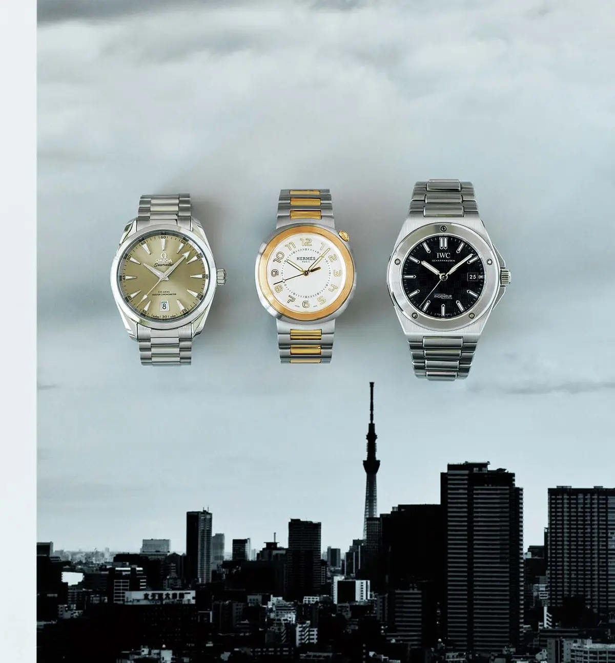 アイキャッチになるサイズ感が つける人の輪郭をきわだたせる