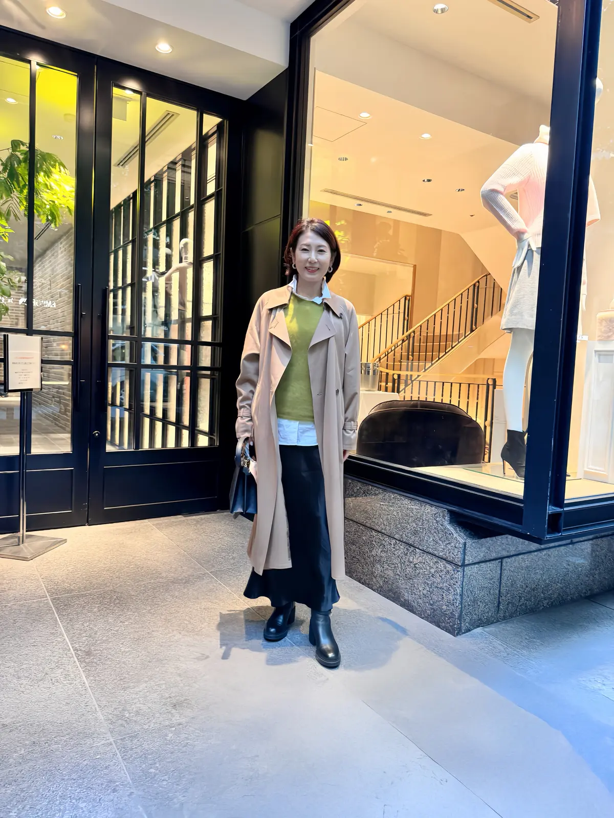 ランチコーデにキレイ色ベスト♡六本木のヘの画像_10