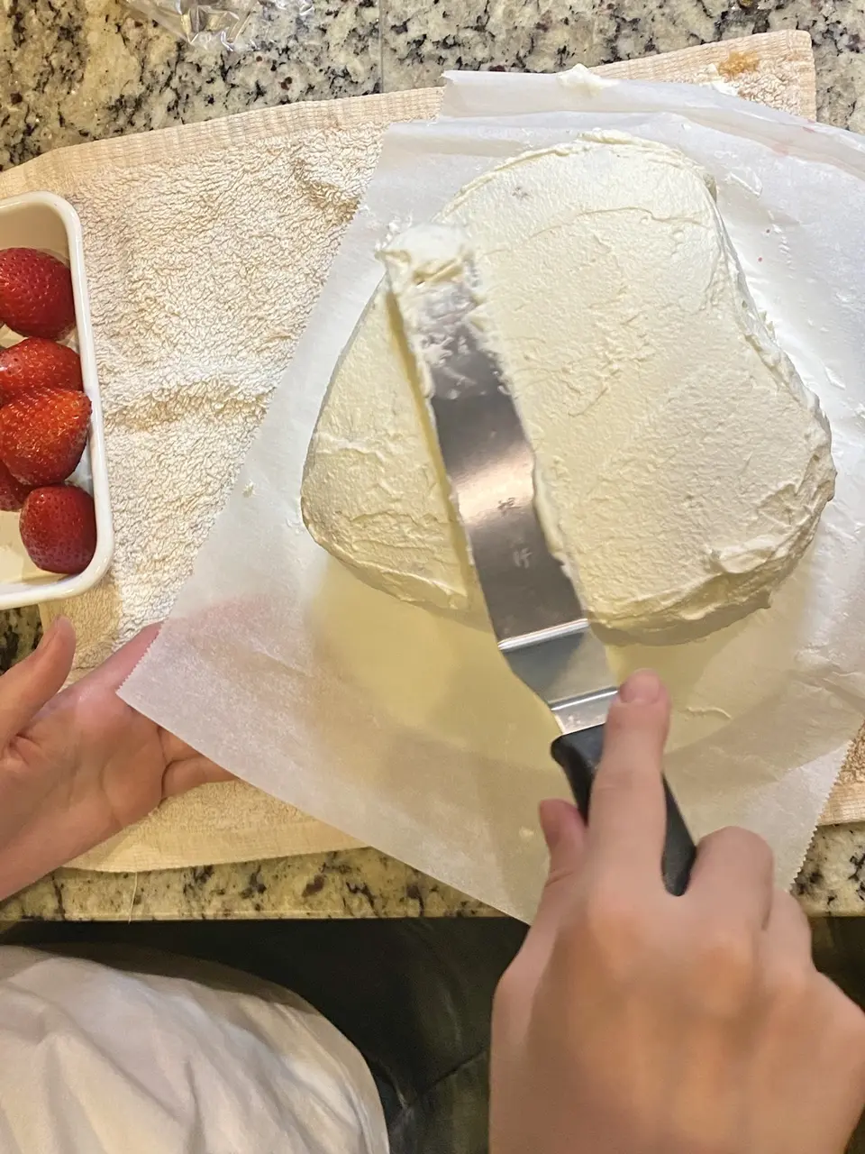 手作りバースデーケーキ②