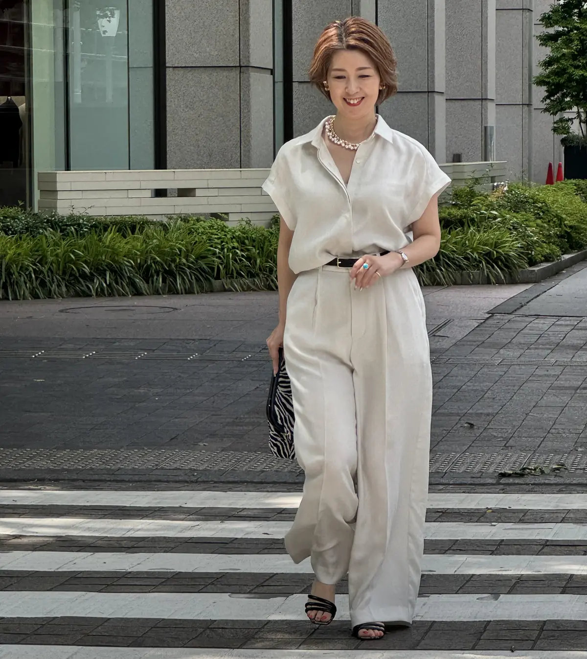 マニッシュなパンツコーデのマイベストスタの画像_3