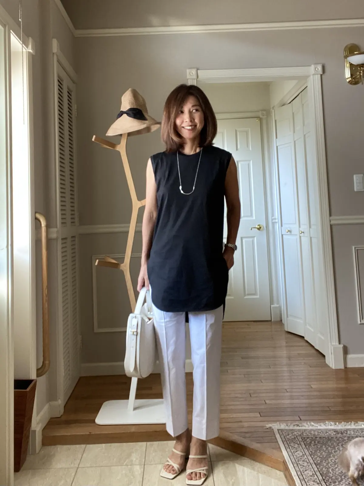 夏黒　ATONロングノースリーブTの画像_1