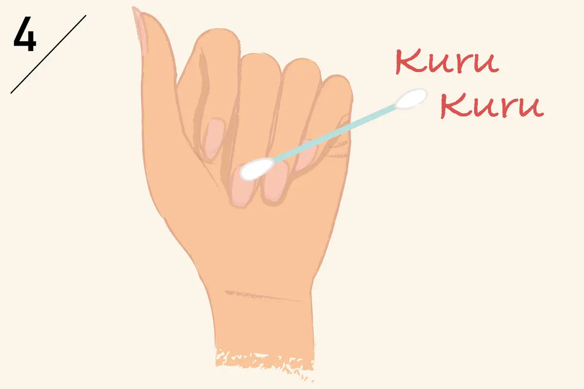 OurAge×Webエクラ　綿棒やティッシュでたまった角質を取るのはOK。でも、弱った爪の甘皮は自分でカットしたりしないで、ネイルサロンにおまかせを