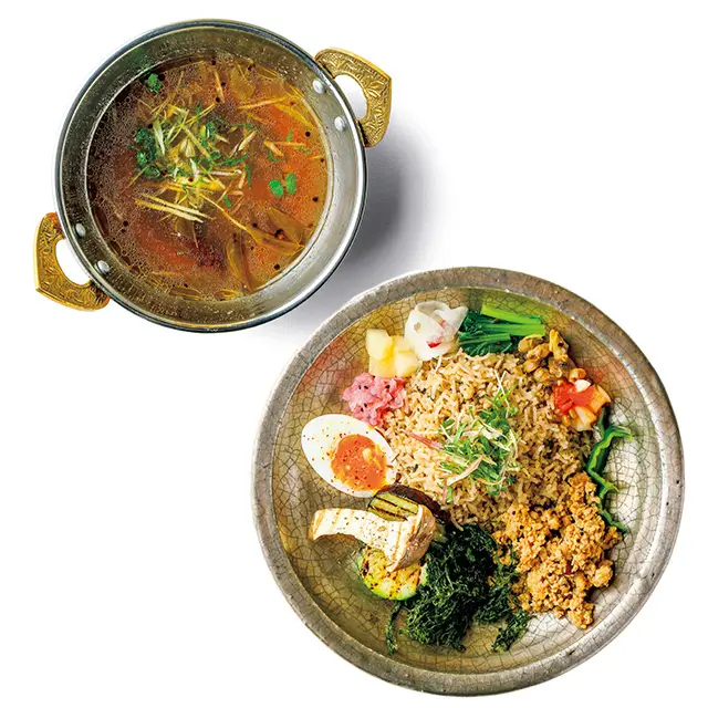 最後はお茶漬け感覚でサラリ。和風朝定食がテーマのカレー  SPICE GATE（スパイスゲート）