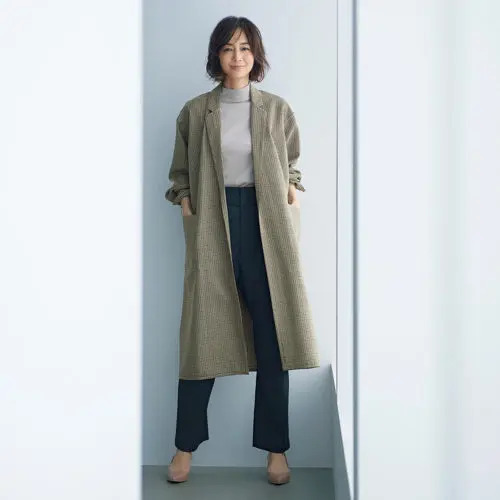 MACKINTOSH ウールチェックコート