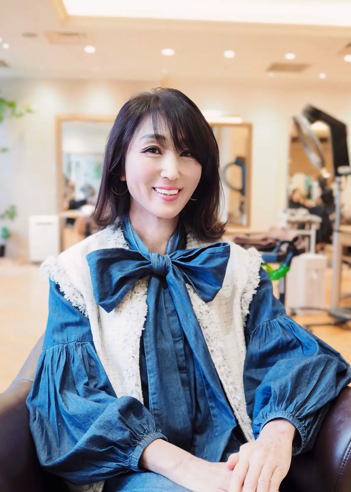 50代ミディアムヘア