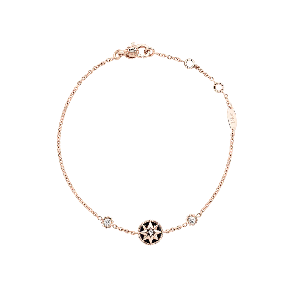 DIOR「ローズ デ ヴァン」ブレスレット ピンク