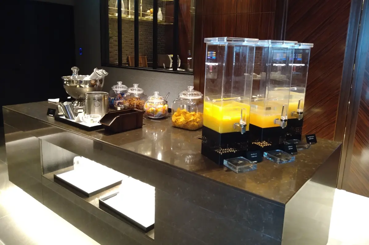 ヒルトン横浜のエグゼクティブラウンジ