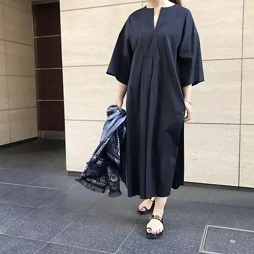 【50代 ワンピース】1枚で着映え、夏のの画像_2