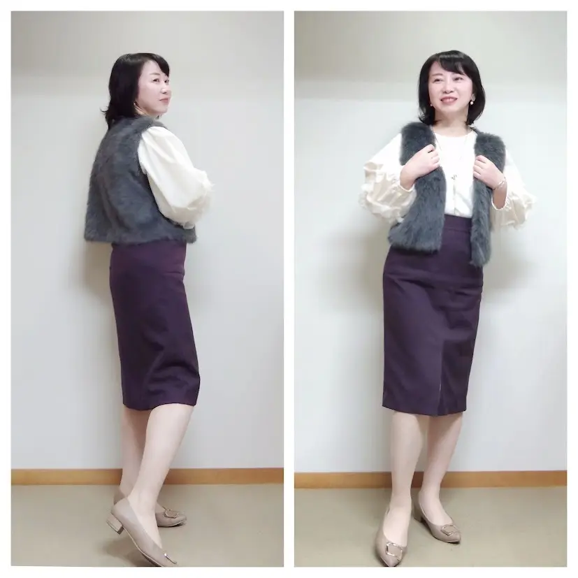 12月初旬　アラフィフ秘書お仕事毎日服の画像_1