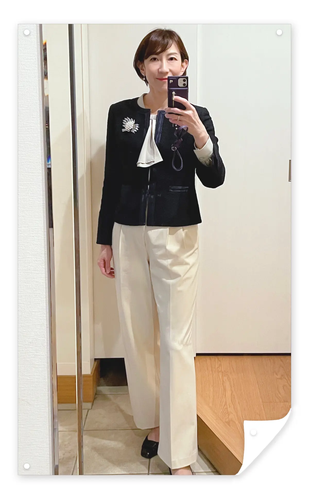 入学式はパンツスタイルで！！の画像_1