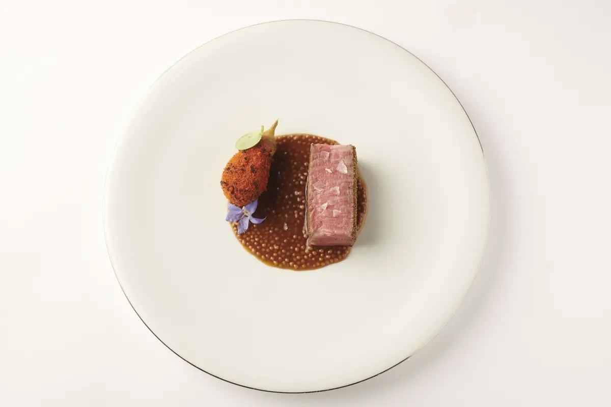 「アルマーニ / リストランテ」仔牛のロースト