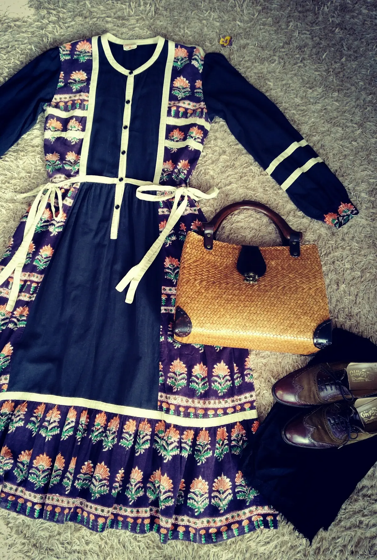 ４０代の古着コーデ･冬のフォークロアの画像_2