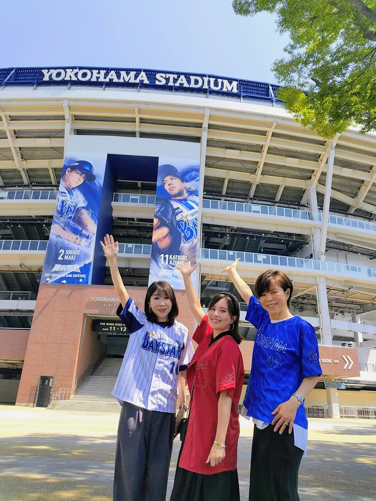 プロ野球、広島カープ、横浜ベイスターズ、広島東洋カープ、DeNA、ハマスタ、横浜スタジアム、カープ女子、40代ファッション、横浜中華街、ホテルニューグランド、プリンアラモード