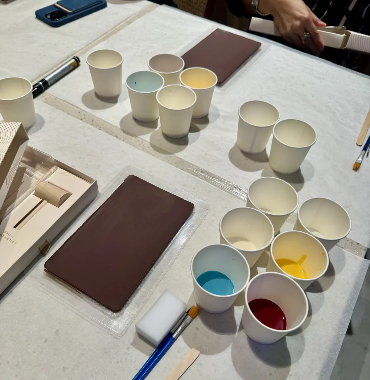 チョコレートペインティング