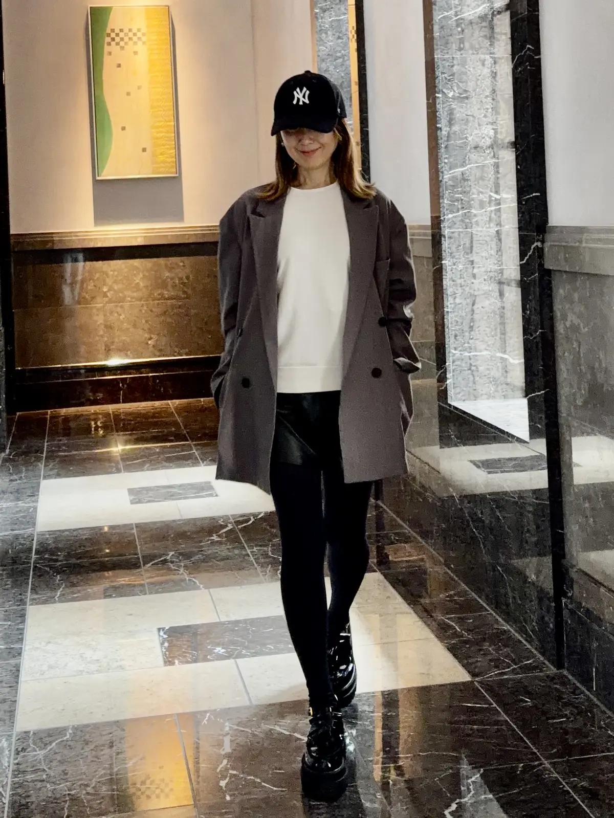 開運コーデ　「キャップ➕ジャケット」で大の画像_1