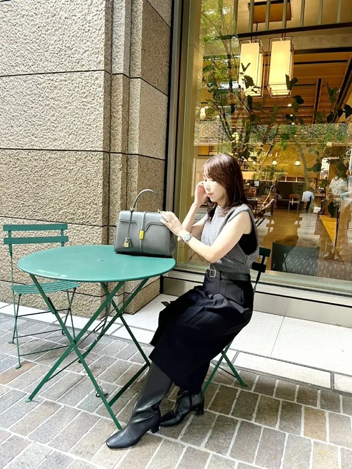 ZARAで狙っていたニット＆バミューダパの画像_9