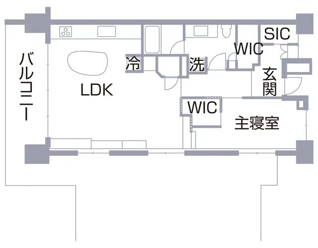 S邸の間取り図