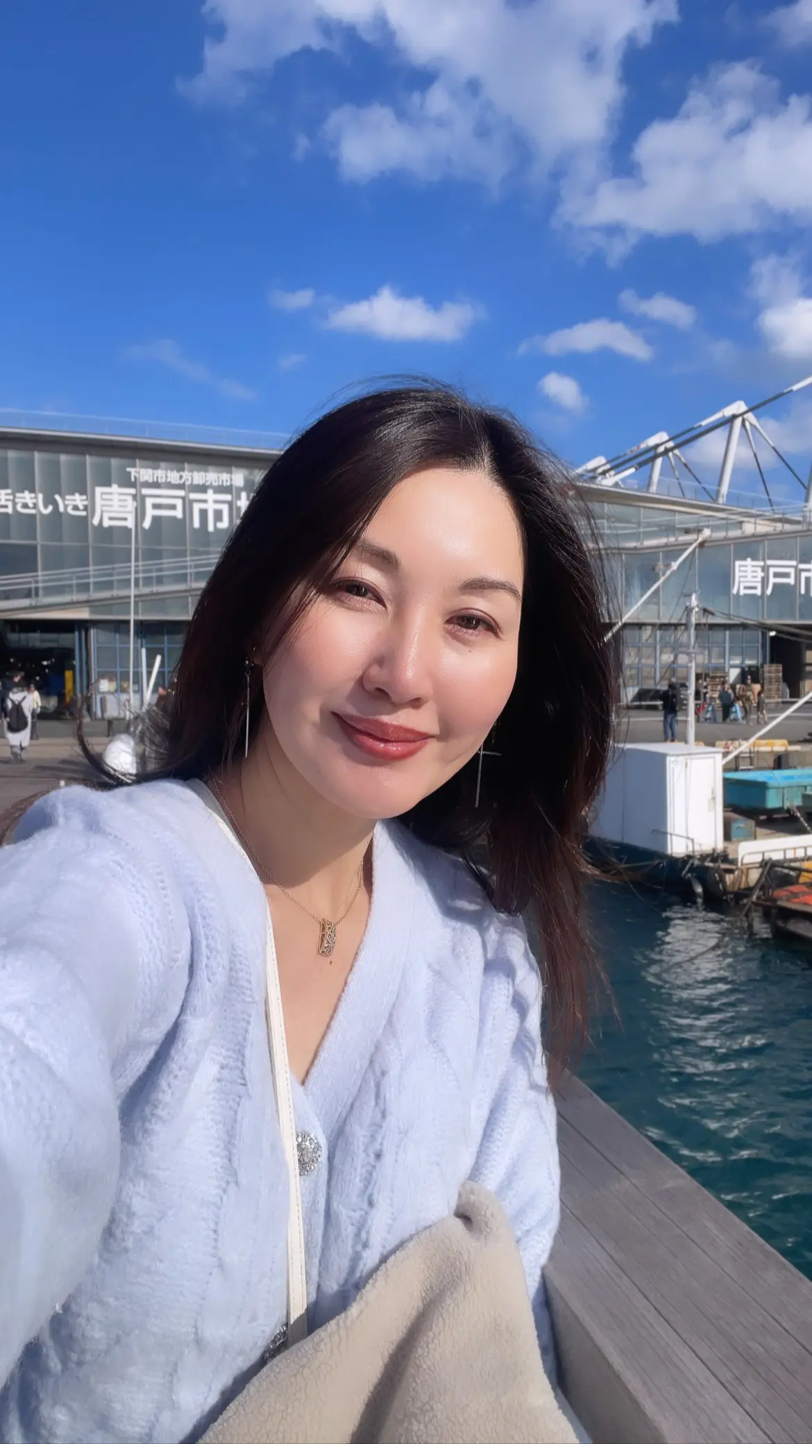 春のGUコーディネートで憧れの都ホテル博の画像_1