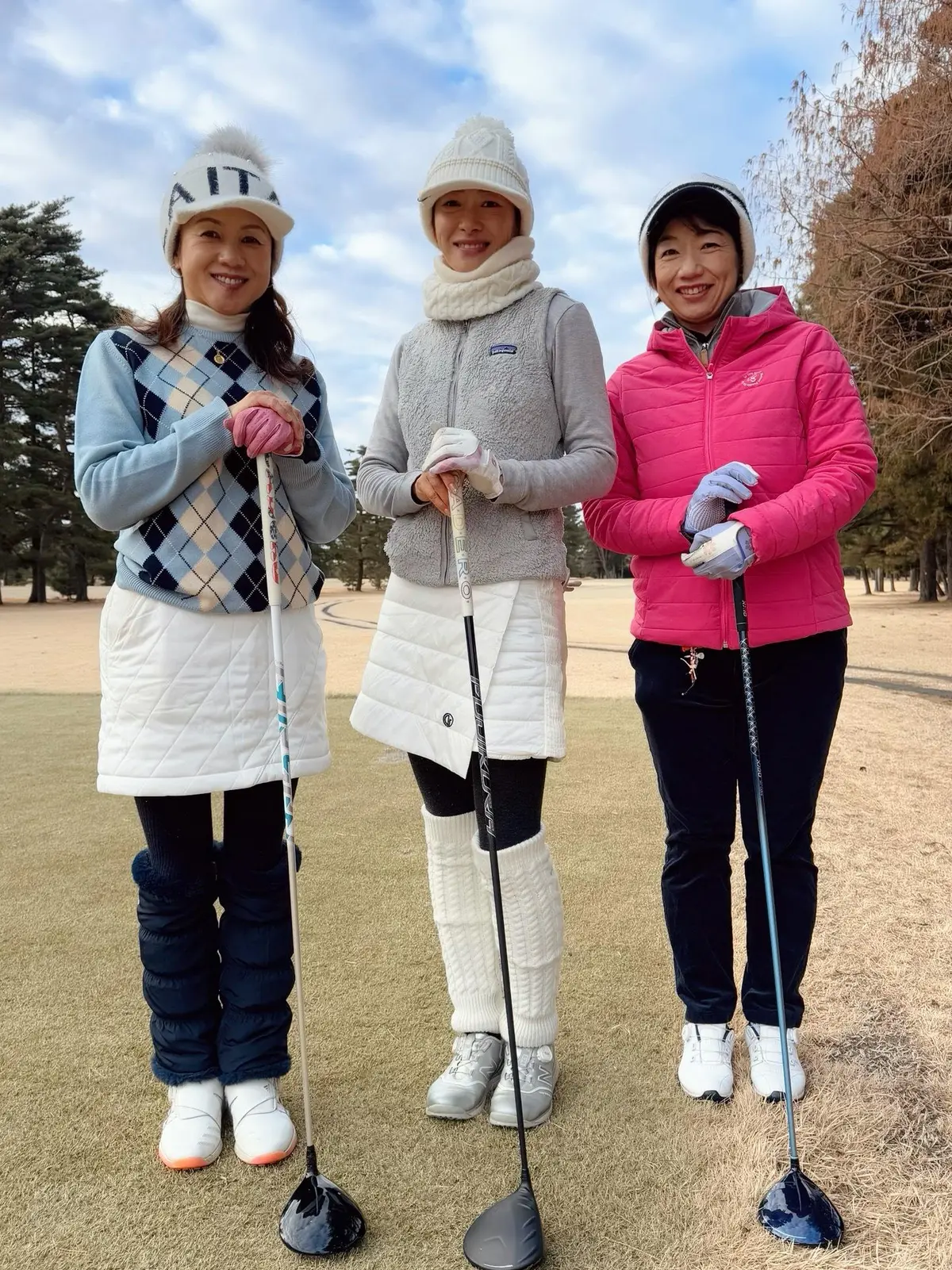 冬のゴルフファッション〜寒さに負けない防の画像_5
