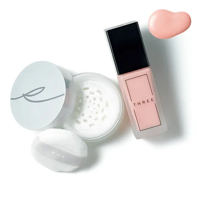 THREE アドバンスドエシリアルスムースオペレータープライマ RMK　エアリータッチ フィニッシングパウダー