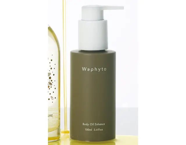 ボディオイル エンハンス 100ml ￥3,600／ワフィト