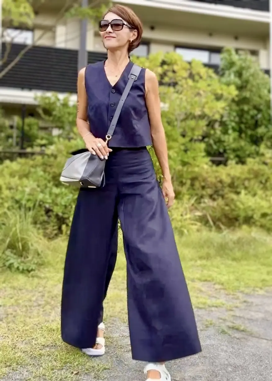 【エクラ最新号でも着用！】ネイビーセットの画像_4