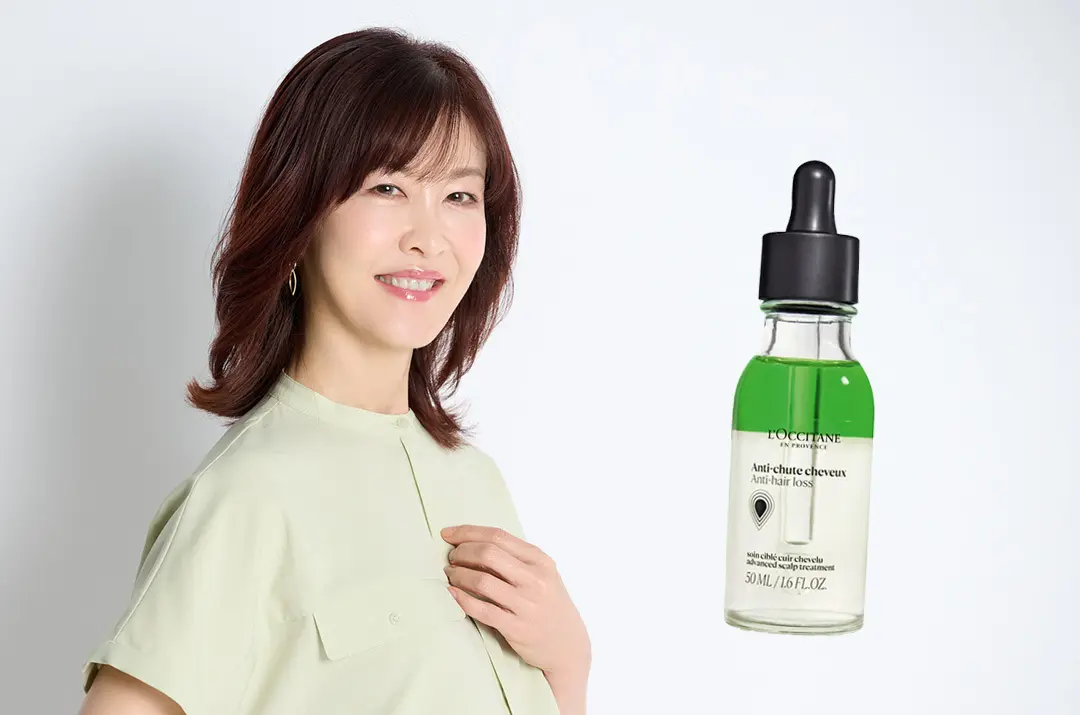 頭皮ケアはスキンケア感覚で！ ロクシタンの「〈薬用〉育毛美容液」で強く、しっかり。髪を育む