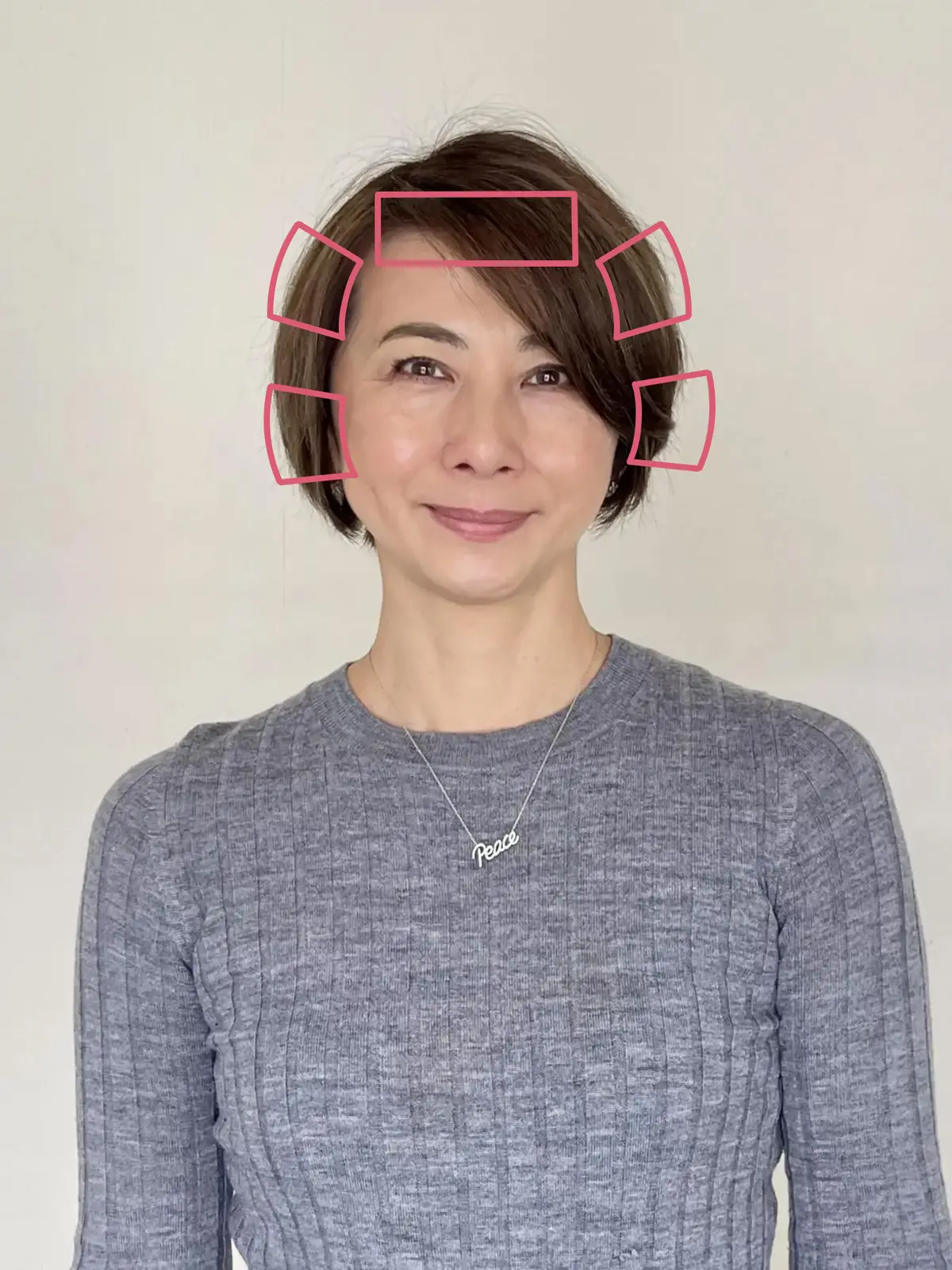 近藤スタイルの作り方のフロントとサイドのポイント