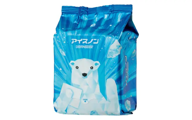 強力なクール感と爽快感が持続。アイスノン 極冷えボディシート 30枚入り（オープン価格）／白元アース