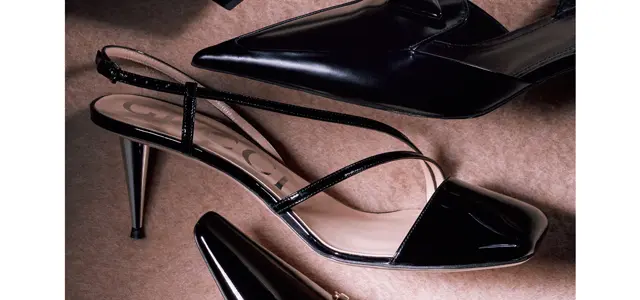 グッチのパンプス