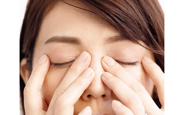 《2》目を開いて閉じるを 3分間繰り返す