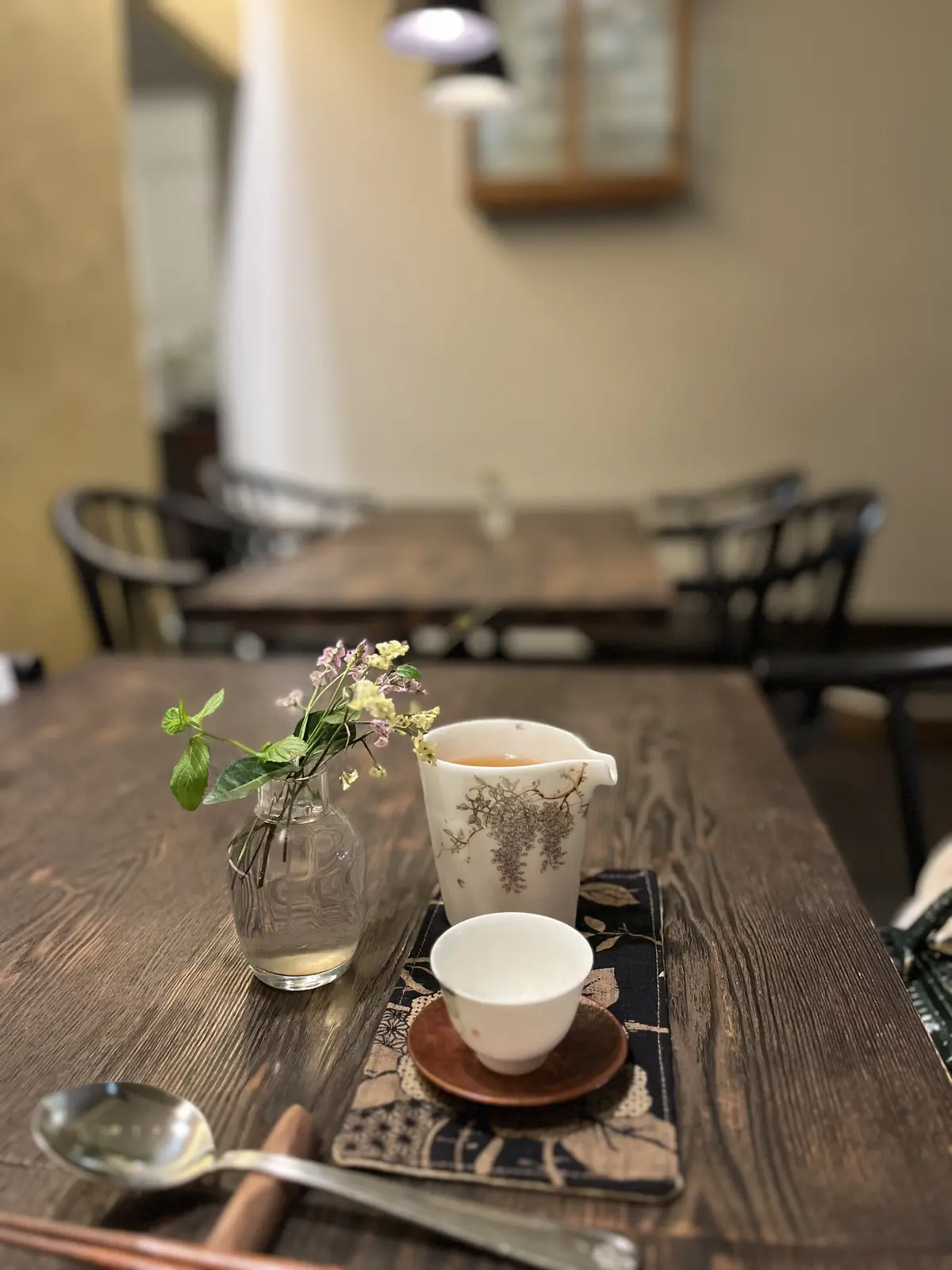 黄色パンツで台湾茶カフェ@自由が丘の画像_5